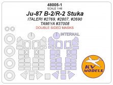 1/48 Junkers Ju-87B-2/R-2 Stuka mask for Italeri & Tamiya part 2