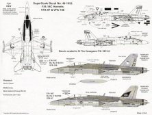 Superscale D�calcomanies F/A-18C Hornet 1/48