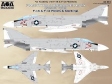 1/48 McDonnell F-4B/F-4J Phantom Airframe Data