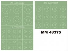 1/48 Raf Seac Roundels 2 insignia masks for