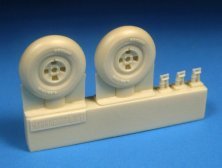 1/48 Hawker Hurricane 4 Slot Mainwheels