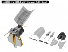 BRASSIN 1/32 Fw 190F-8 MG 131 mount (REV)