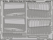 1/48 A6M3 Zero Type 32 landing flaps (HAS)
