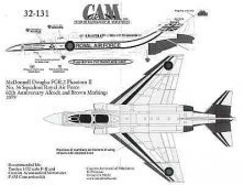 Cam Decals F-4M Phantom 1/32 60. Jub. Alcock Brown 1979