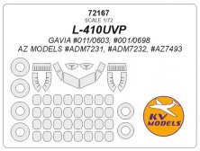 1/72 Let L-410UVP + wheels masks