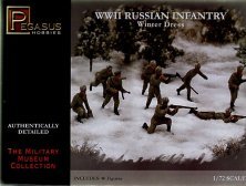 Pegasus Hobbies Figurines Infanterie Sovi�tique WWII 1/72