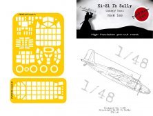 1/48 Mitsubishi Ki-21-Ib Sally mask for Icm