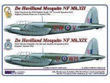 1/72 Decals Mosquito NFXII/NFXIX 307Sq RAF & 68Sq