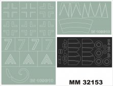 1/32 Messerschmitt Bf 109G-10 masks