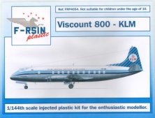 1/144 Viscount 800  KLM (silk-screened decals)