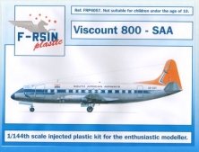 1/144 Viscount 800  South African (silk-screened decals)