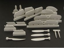 1/48 Spitfire MkIX exterior resin set (AIRFIX)