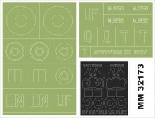 1/32 Spitfire Mk.IXC canopy & insignia masks