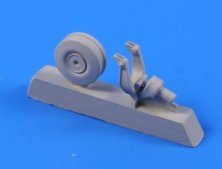 1/48 Mosquito  Tail wheel strut w/ wheel (TAM)