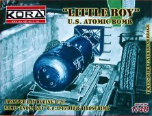 1/48 Little Boy US Atomic bomb+transpokes undercarriage