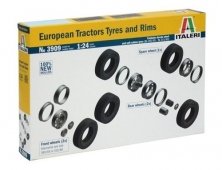 1/24 European Truck Tyres and Rims