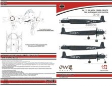 1/72 Heinkel He 219V-6 DH+PV four blades propeller (for Dragon)