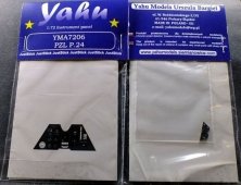 1/72 PZL P.24 high quality etched cockpit, pre-assembled version