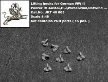 1/48 Lifting hooks for Pz. IV Ausf. G,H,J,Wirbelw.