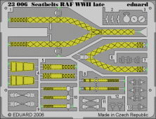 Seatbelts RAF WWII late  1/24