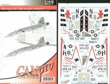 CAM Pro 1/48 Boeing F/A-18E Super Hornet VFA-22 VFA-14