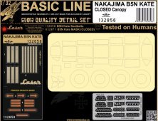 1/32 Nakajima B5N2 Kate CLOSED CANOPY Basic LINE