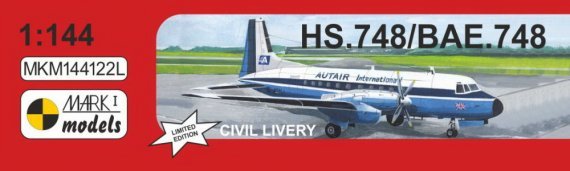 1/144 HS.748/BAE.748 Civil Livery