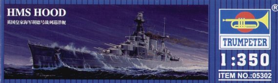 Trumpeter 1/350 H.M.S. Hood Modello Nave