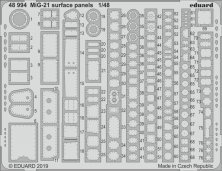 1/48 SET MiG-21 surface panels