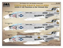 1/32 VMFA-323 Death Rattlers USMC F-4B Phantoms in Vietnam
