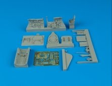 Aires Upgrade set: Spitfire F Mk.24 cockpit set