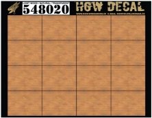 1/48 Decals Light Wood  NATURAL (transpar.) SMALL