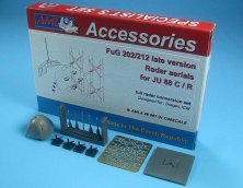 1/48 Junkers Ju-88C6-R FuG 202/212 radar aerials late version