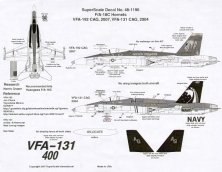 1/48 McDonnell Douglas F/A-18C Hornets, VFA-192, VFA-131