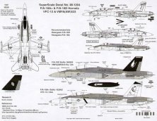 1/48 McDonnell Douglas F/A-18 Hornets, VFC-12, VMFA(AW)533