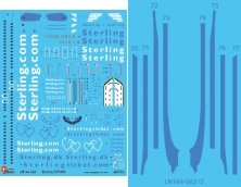 1/144 Boeing 737-800's of Sterling.dk/com.