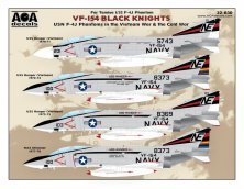 1/32 VF-154 Black Knights F-4J Phantoms in Vietnam & cold war