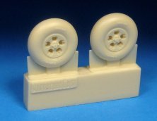 1/48 Supermarine Spitfire Mk.I IX Five Slot Mainwheels