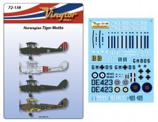1/72 Norwegian de Havilland DH.82a Tiger Moth