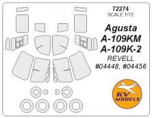1/72 Agusta A-109K-2 / A-109KM paint masks