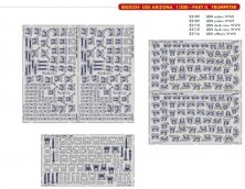 1/200 USS ARIZONA  PART II. (TRUMP)