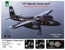 FLY 1/72 F7F Tigercat Power Pack 2-en-1