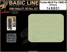 1/48 Focke-Wulf Fw 190D-9 basic line: microplastic seatbelts