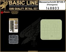 1/48 Messerschmitt Bf 109F Basic Line microplastic seatbelts
