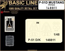 1/48 P-51D Mustang BASIC LINE