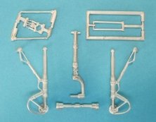 1/32 Lockheed P-38J Lightning landing gear (for Revell)