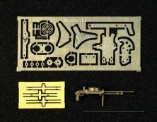 1/72 DT-29 machine gun on mount P-40