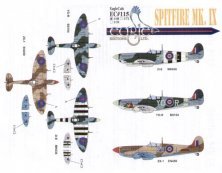 Eagle Cal Décals Spitfire Mk.IXc 1/48 - 3 marquages Eagle Cal Décals Spitfire Mk.IXc 1/48 - 3 marquages