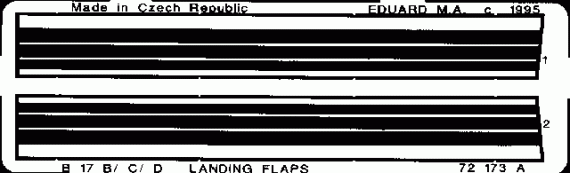 B-17 Flying Fortress landing flaps  (ACA)