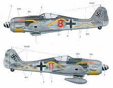 Eagle Cal 1/72 Fw-190A Décalcomanies Schlangenschwarm Eagle Cal 1/72 Fw-190A Décalcomanies Schlangenschwarm
